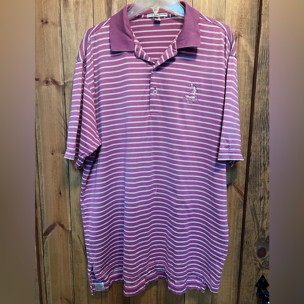 Men’s Medium Peter Millar Pinehurst golf polo